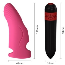 VIBRATORE AURORA FINGER FUCSIA - ARMONY VIBRATORS - Vibratori | erosidea.com