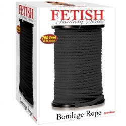 FETISH FANTASY SERIES - CORDA BONDAGE SERIE NERA 60,96 METRI - FETISH FANTASY SERIES - Corde e Nastri | erosidea.com