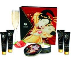 KIT SEGRETO GEISHA FRAGOLE E CAVA - SHUNGA KITS - Stimolanti | erosidea.com