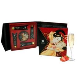 KIT SEGRETO GEISHA FRAGOLE E CAVA - SHUNGA KITS - Stimolanti | erosidea.com