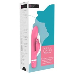 B SWISH - MASSAGGIATORE CLASSICO BWILD CON RABBIT - MAGENTA - B SWISH - Coadiuvanti Massaggi | erosidea.com