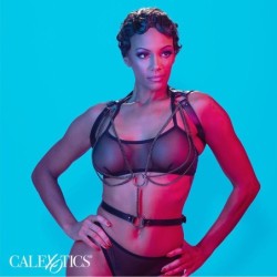 CALEXOTICS - EUPHORIA MULTICHAIN HALTER HARNESS PREMIUM - CALEXOTICS - Bondage | erosidea.com