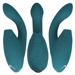 WOMANIZER - STIMOLATORE G-SPOT DUO 2 BLU PETROL - WOMANIZER - Vibratori G-Spot | erosidea.com