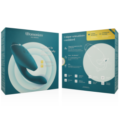 WOMANIZER - STIMOLATORE G-SPOT DUO 2 BLU PETROL - WOMANIZER - Vibratori G-Spot | erosidea.com