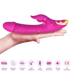 AMANTE SUCCHIA CLITORIDE VIBRANTE E IL PUNTO G VIOLA - ARMONY STIMULATORS - Vibratori G-Spot | erosidea.com