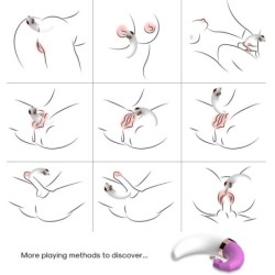 SWEETMOON SUCCHIA CLITORIDE VIBRANTE E PUNTO G ROSA - ARMONY STIMULATORS - Vibratori G-Spot | erosidea.com