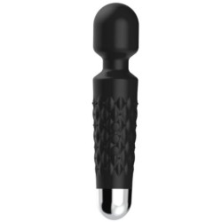 VIBRATORE MASSAGGIATORE E POSTINO TESTA SUPER FLESSIBILE NERA - ARMONY MASSAGERS - Massaggiatori Wand | erosidea.com