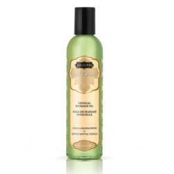 KAMASUTRA - OLIO DA MASSAGGIO ALLA VANIGLIA CON LEGNO DI SANDALO 236ML - KAMASUTRA COSMETICS - Coadiuvanti Massaggi | erosidea.com