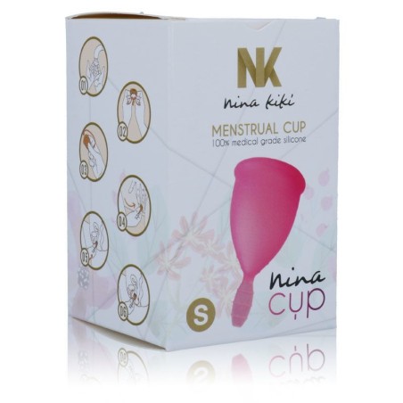 NINA KIKÍ - COPPA MESTRUALE ROSA TAGLIA S - NINA KIKÍ - Coadiuvanti Femminili | erosidea.com