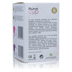 NINA KIKÍ - COPPA MESTRUALE ROSA TAGLIA S - NINA KIKÍ - Coadiuvanti Femminili | erosidea.com