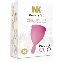 NINA KIKÍ - COPPA MESTRUALE ROSA TAGLIA S - NINA KIKÍ - Coadiuvanti Femminili | erosidea.com