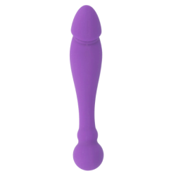 INTENSE - SILICONE RICK DUAL LILLA - INTENSE FUN - Vibratori | erosidea.com