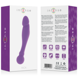 INTENSE - SILICONE RICK DUAL LILLA - INTENSE FUN - Vibratori | erosidea.com