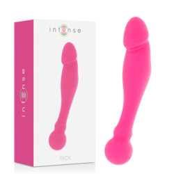 INTENSE - SILICONE RICK DUAL ROSA - INTENSE FUN - Vibratori | erosidea.com