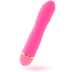 VIBRATORE INTENSE AIRON 20 VELOCITA SILICONE ROSA - INTENSE FUN - Vibratori | erosidea.com